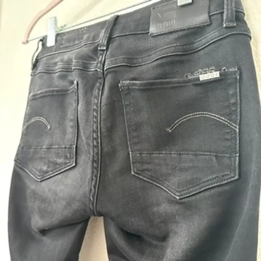 G-Star Raw 3301 Contour Skinny Jeans,‎ Size 26, Black